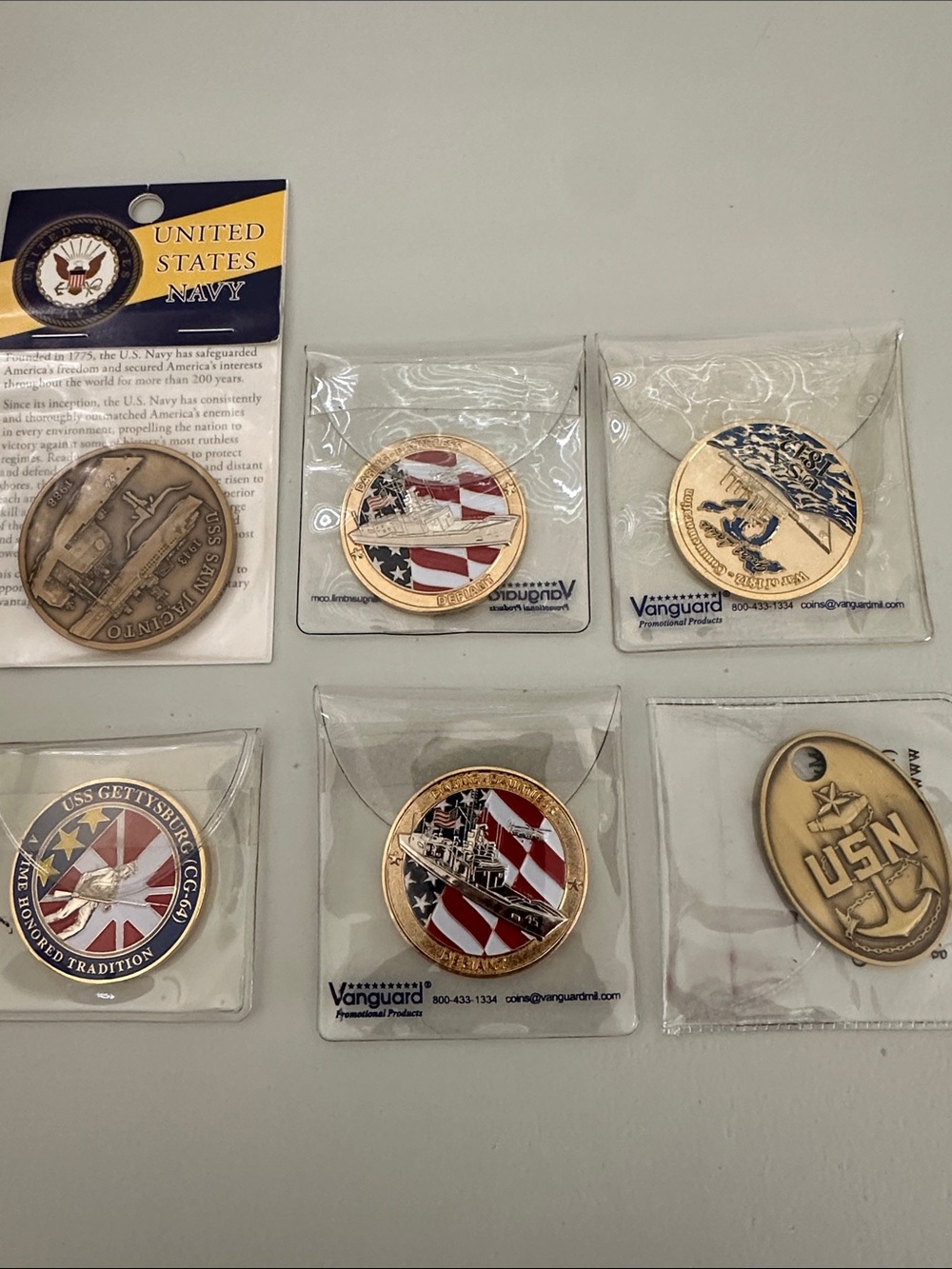Collectible Challenge Coins - Multicolor